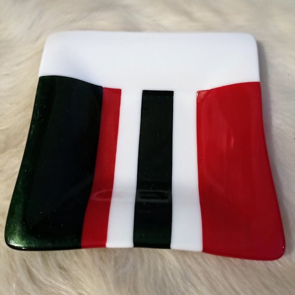 Other - Glass Art Candy Nut or Misc Dish Handmade